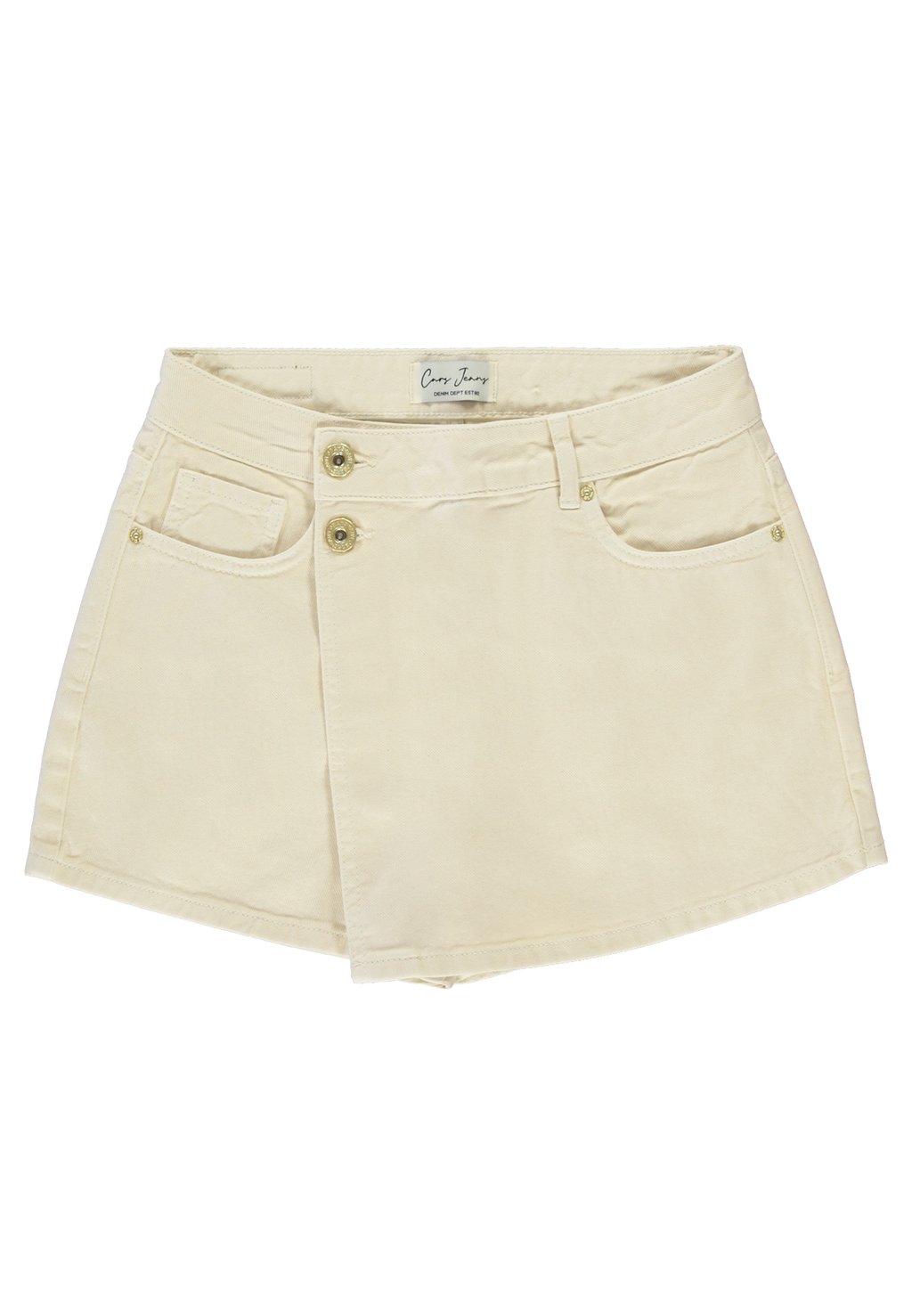 

Мини-юбка LIORA STONE USED - Denim shorts Cars Jeans, бежевый
