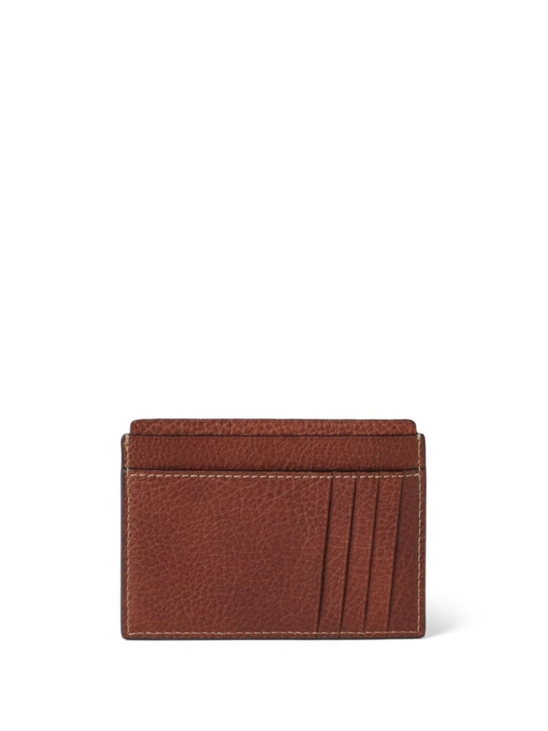

Brunello Cucinelli картхолдер с логотипом, коричневый