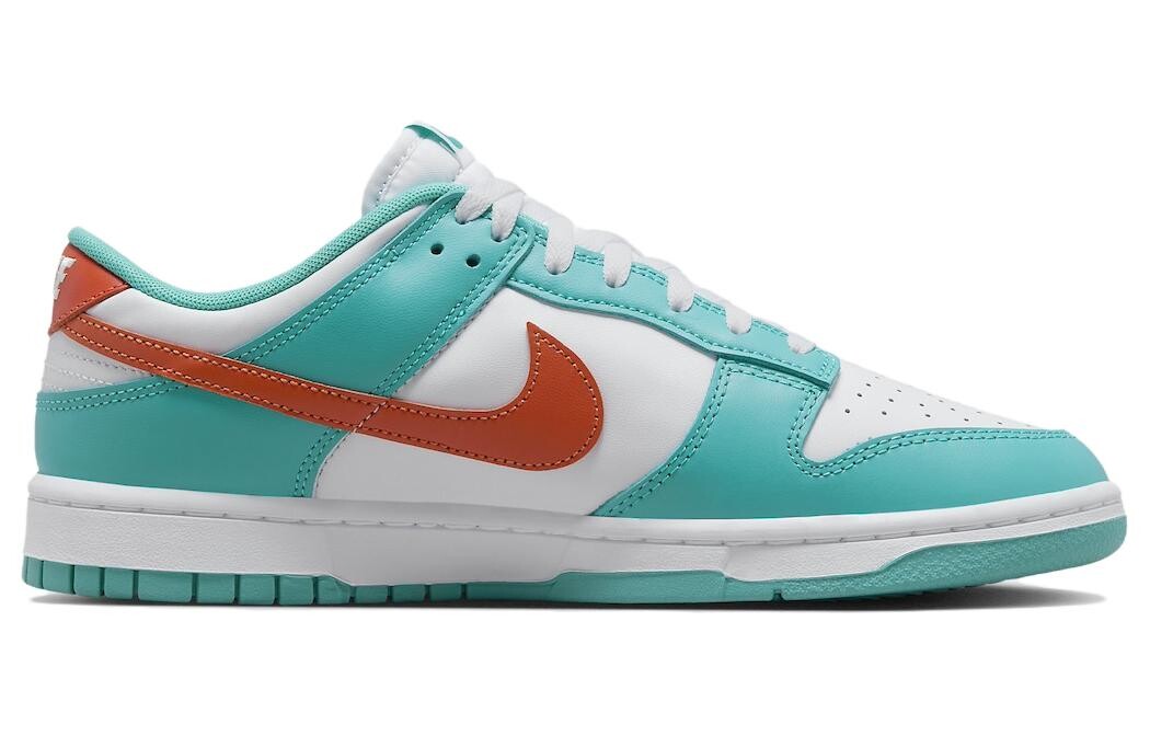 Мужские кроссовки для скейтбординга Nike Dunk Low, Белый/Космическая глина/Пыльный кактус — фото 2