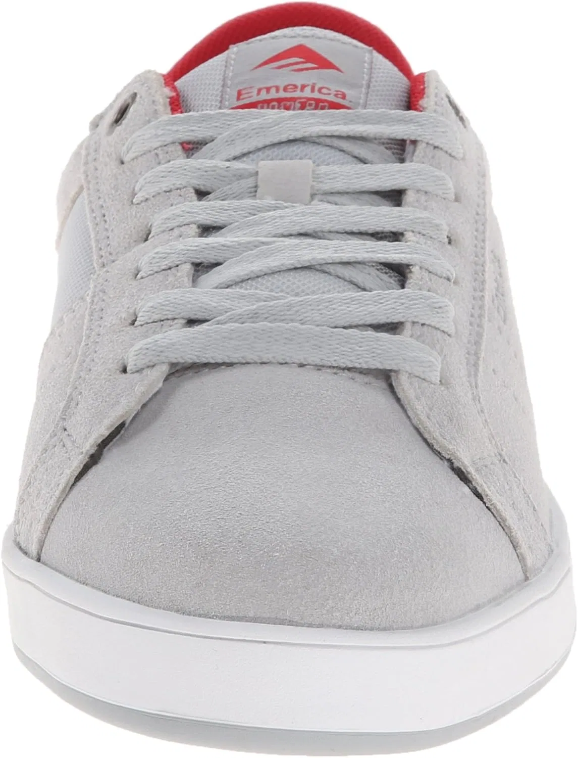 Мужские кроссовки для скейтбординга Emerica The Leo DOS, Grey Red — фото 2