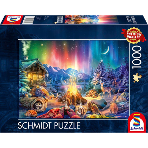 

Пазлы Campfire Romance Under The Starry Sky (1000Pc)