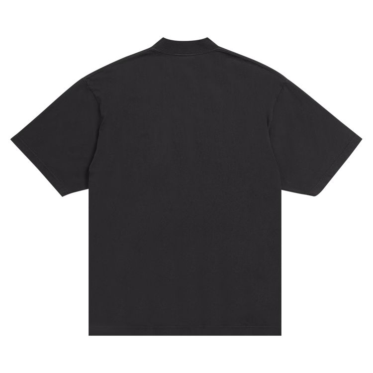 Футболка Balenciaga Political Stencil T-Shirt 'Faded Black/White', черный — фото 2