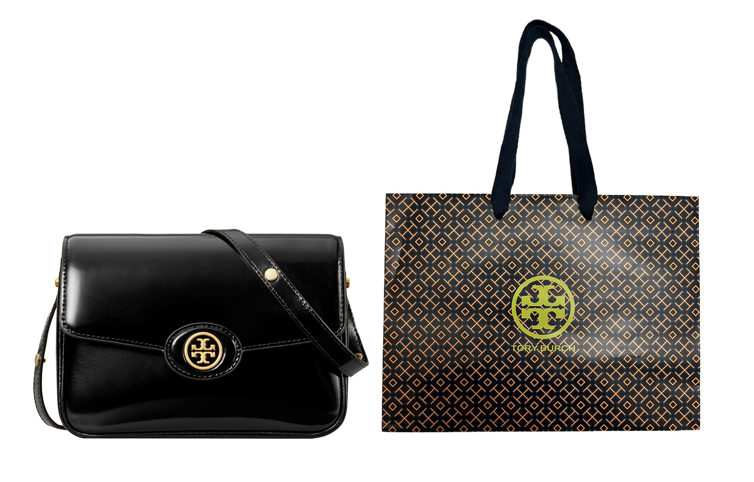 

TORY BURCH Кожаная сумка через плечо Robinson
