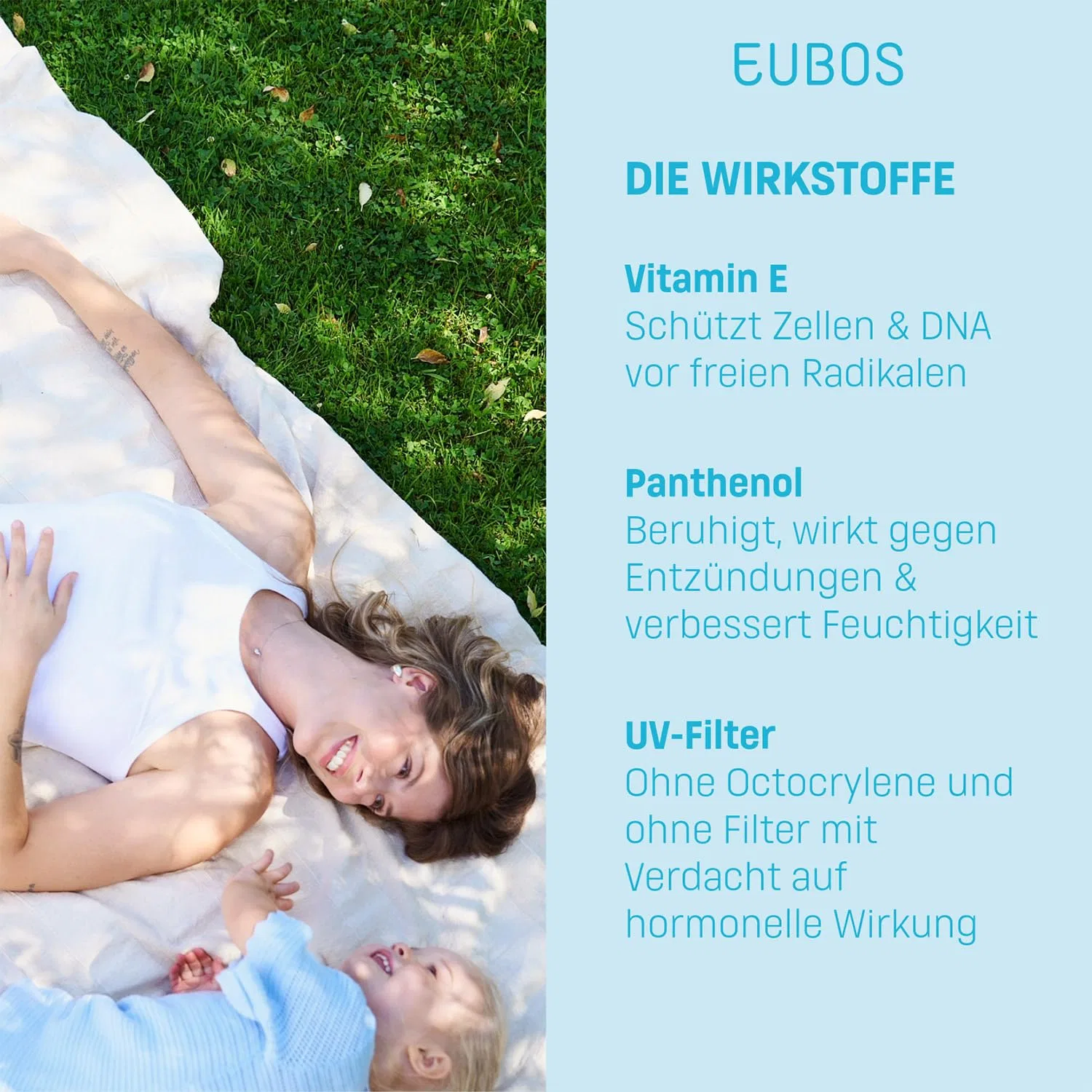 Солнцезащитный крем-гель Eubos Skin Rest SPF 30 для детей Eubos — фото 4