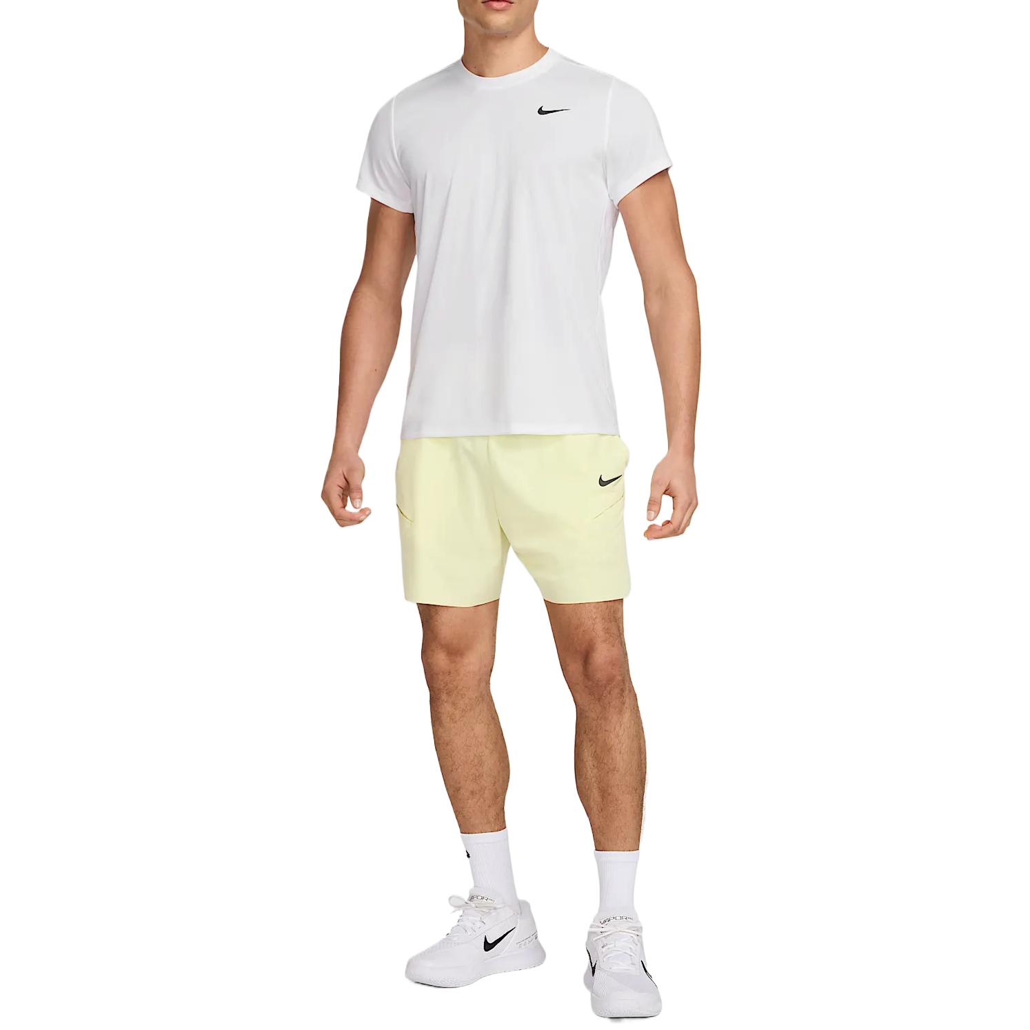 Мужская теннисная майка Court Victory Dri FIT Nike, белый — фото 4