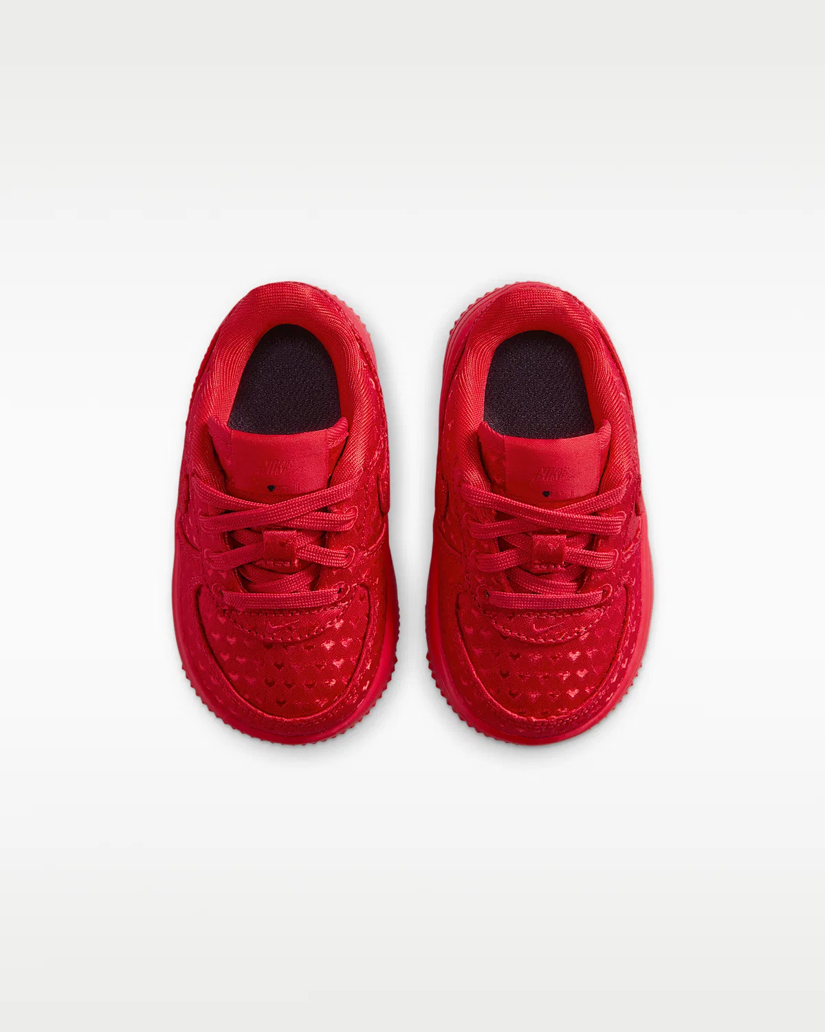 Кроссовки Nike Force 1 Low V Lace для малышей, University Red/Black/University Red — фото 4