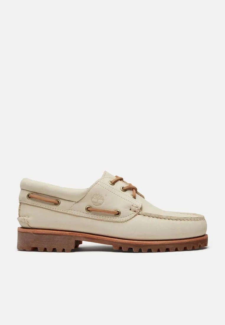 Мужские ботинки Timberland Authentic 3-Eye Lug Handsewn Boat Shoe, коричневые