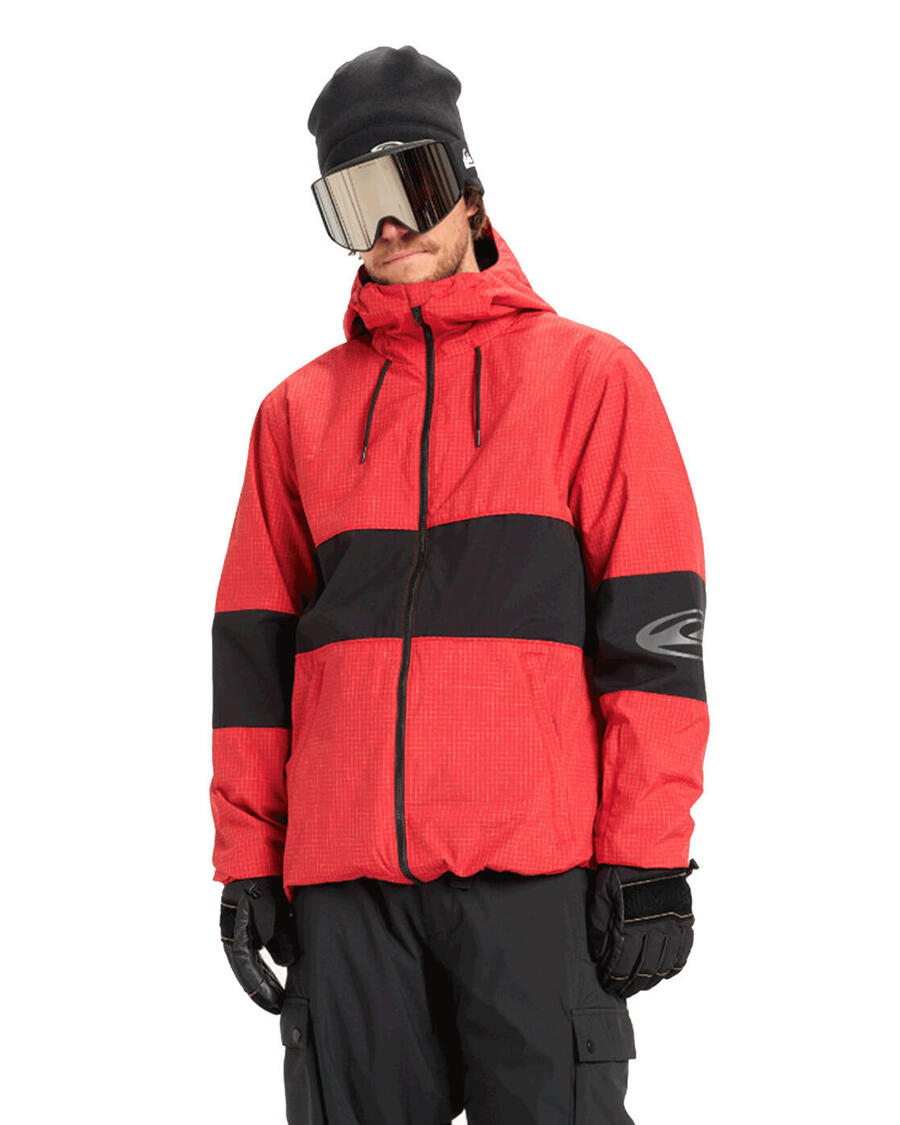 

QUIKSILVER Функциональная снежная куртка HIGH IN THE HOOD Red Men
