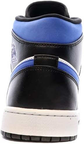 Мужские кроссовки Nike Air Jordan 1 Mid, белый/синий/черный — фото 3