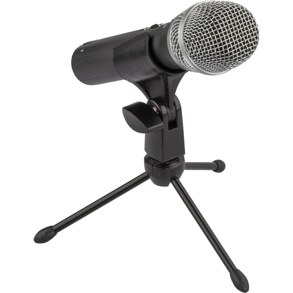 

Динамический микрофон Polsen DM-USX1 с разъемами XLR и USB