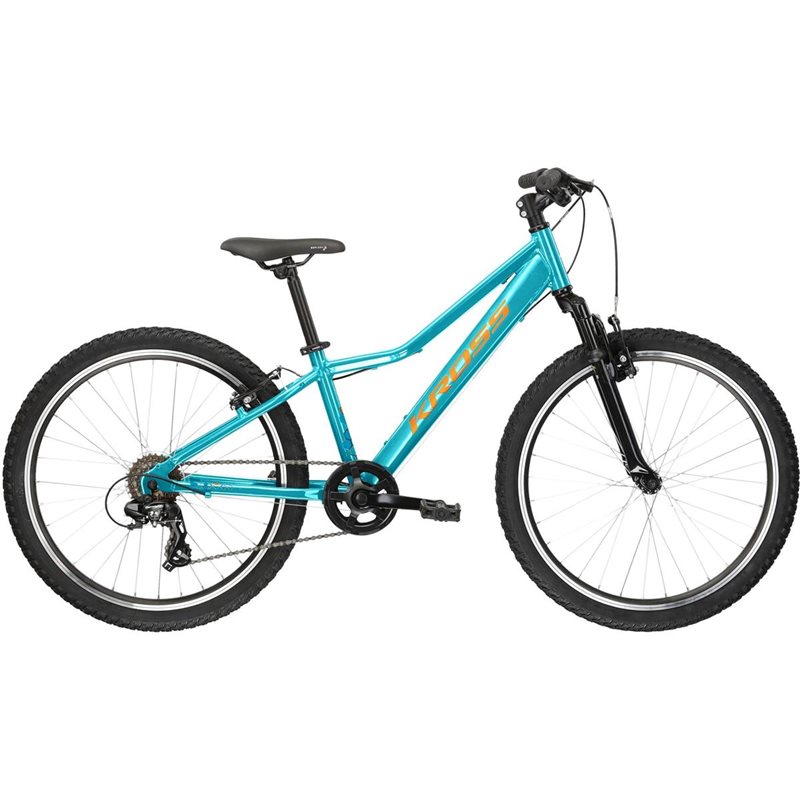 

Детский велосипед Kross Hexagon Jr 1.0, синий/оранжевый