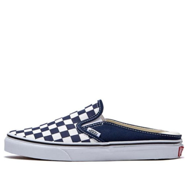 

Тапочки fleece pack x classic slip-on blue/white Vans, синий