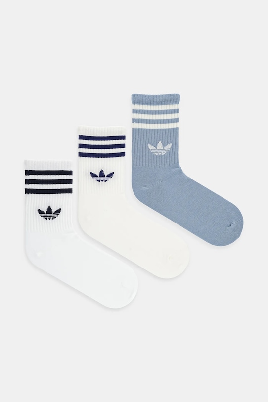 

Носки 3-Stripes комплект из 3 пар Adidas Originals, белый