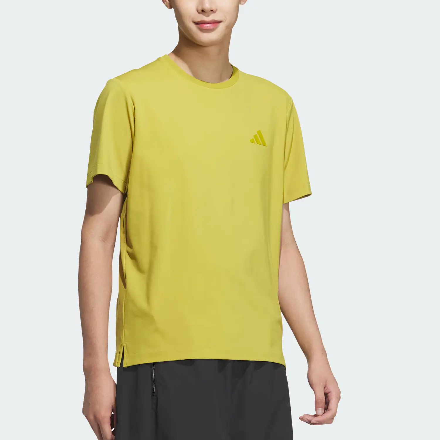 Adidas Футболка Sportswear мужская Pulse Olive Green — фото 4