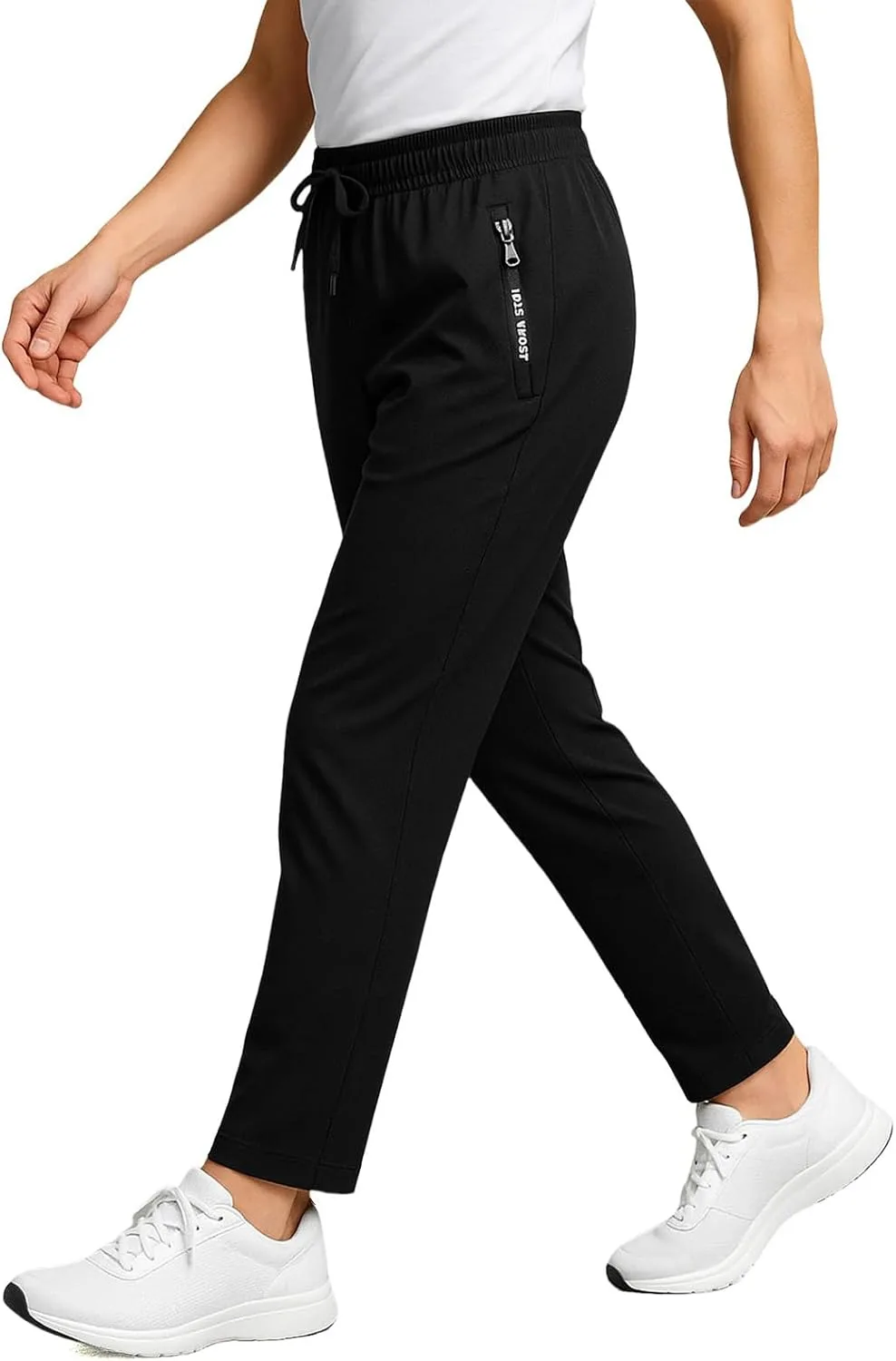 Женские повседневные брюки Stretch Pants с ультрамягкой эластичной тканью и идеальной драпировкой Generic, черный