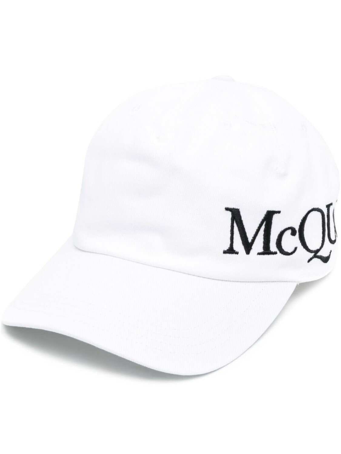 

Alexander McQueen бейсболка с вышивкой, белый
