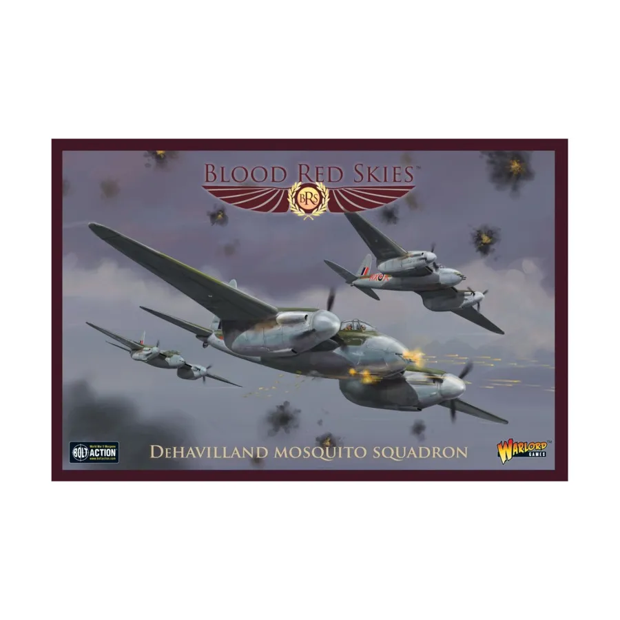 

Де Хэвилленд Москитная эскадрилья, Blood Red Skies - United Kingdom (1:200)