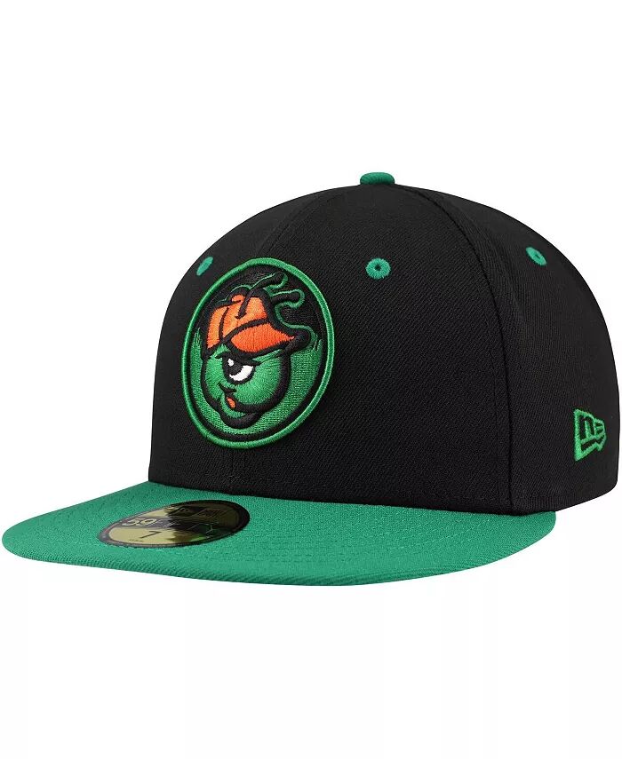 

Мужская черная шляпа Greensboro Grasshoppers Authentic Collection 59FIFTY Fitted New Era