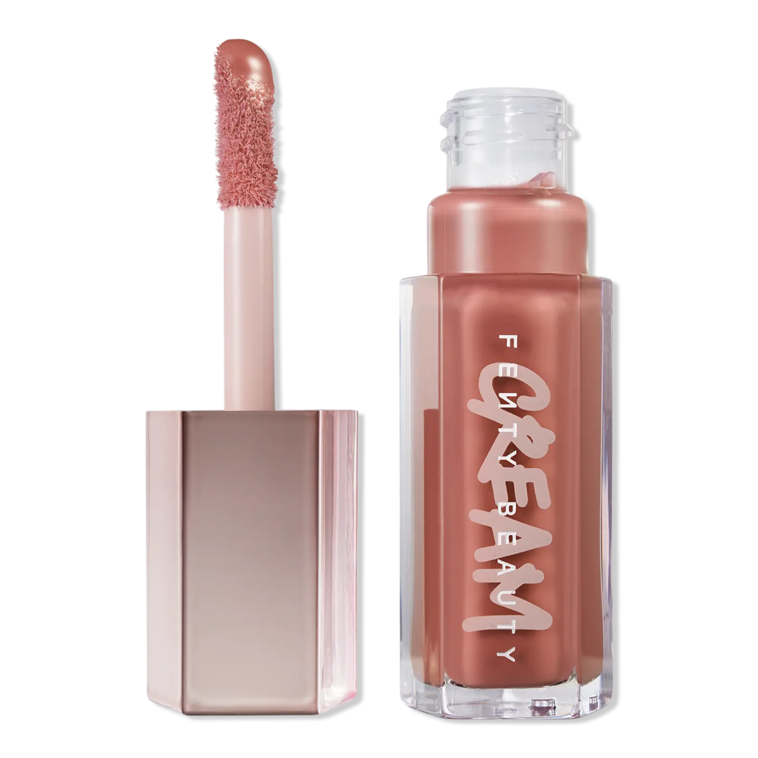 

Кремовая помада Gloss Bomb Cream Color Drip Lip Cream FENTY BEAUTY by Rihanna, Fenty Glow (universal rose nude)