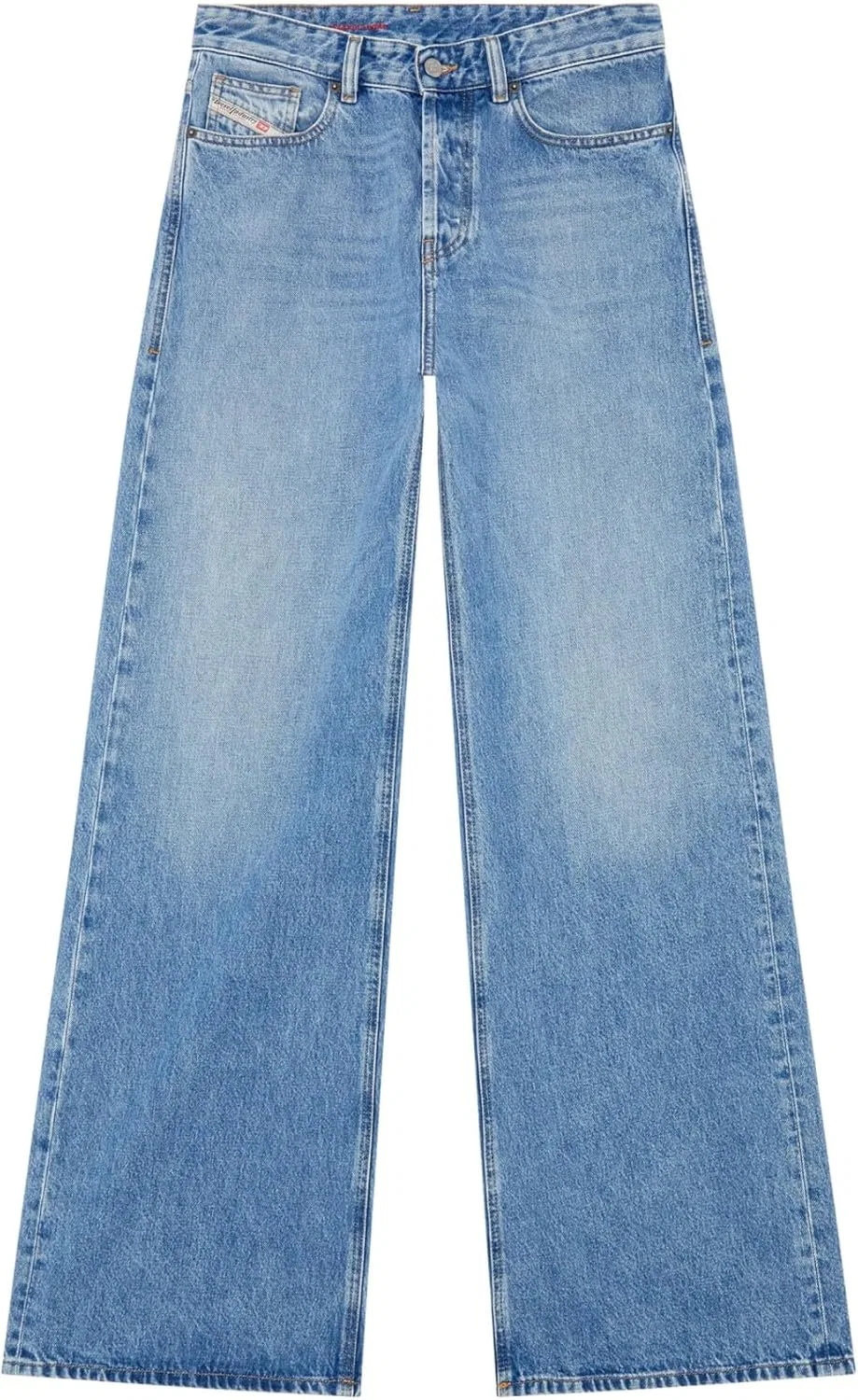 Джинсы Relaxed Diesel, Light Blue — фото 4