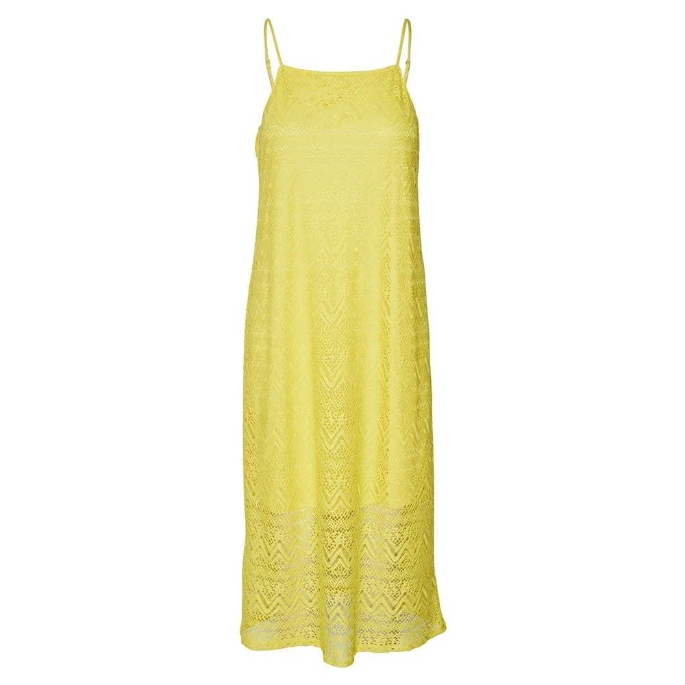

Платье Vero Moda Maya Calf long, желтый