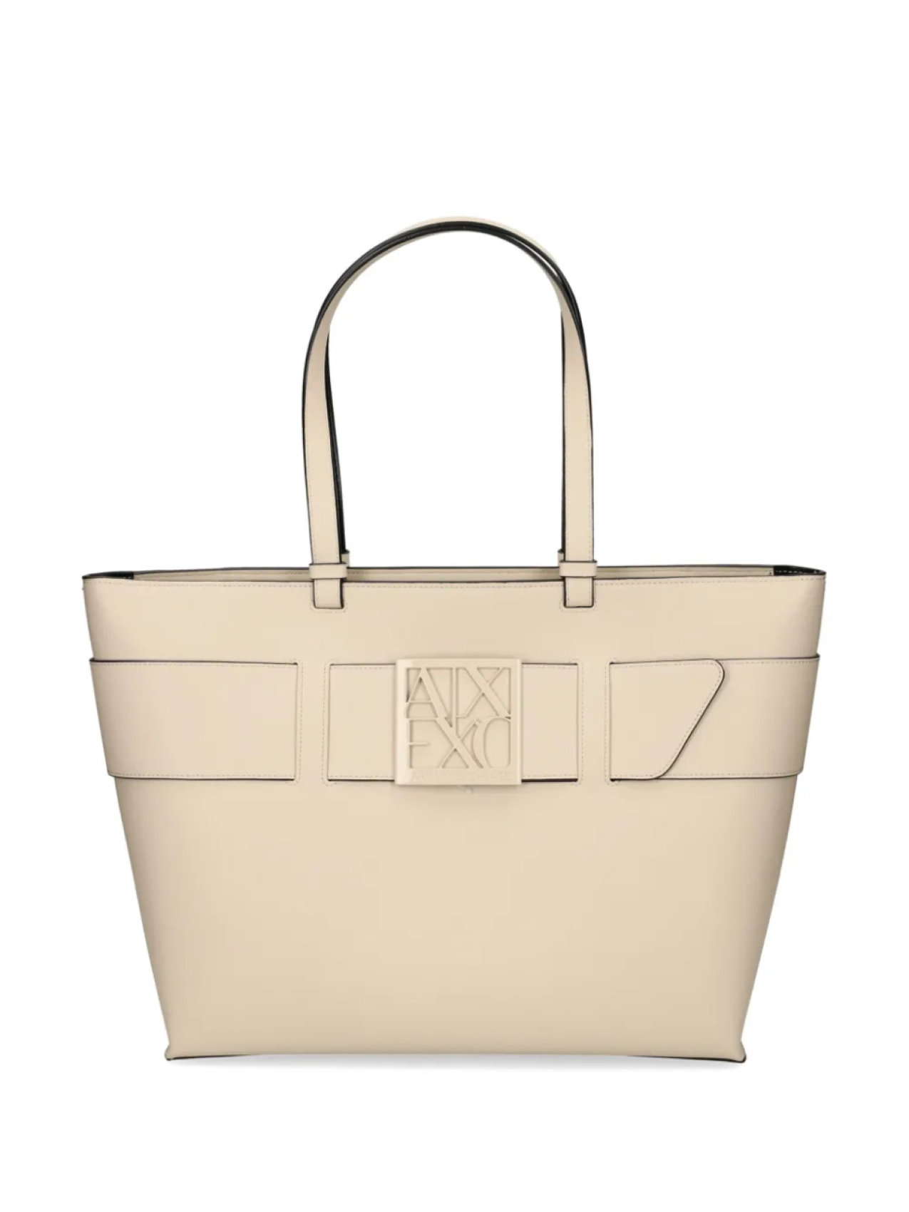 

Сумка-тоут с логотипом Armani Exchange, нейтральный