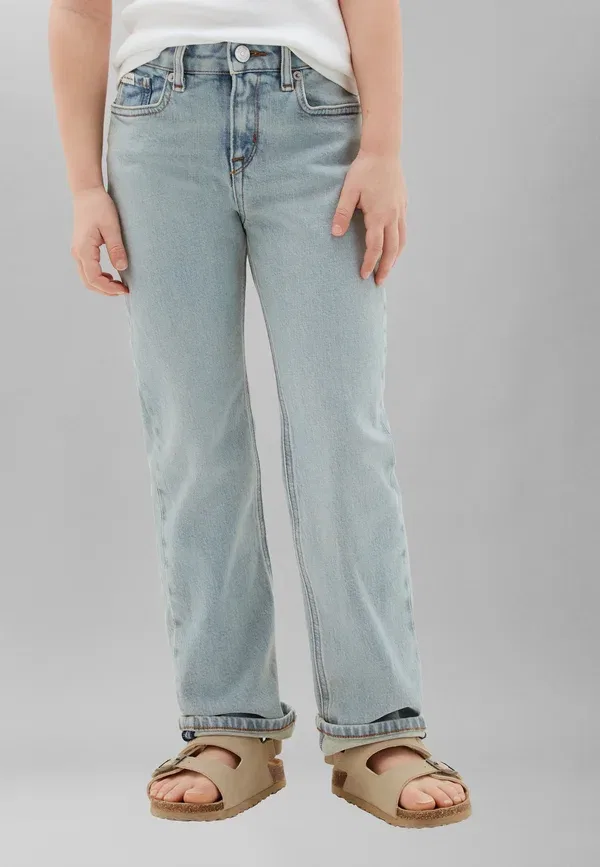 Джинсы прямого кроя Straight Andrew Wash Calvin Klein Jeans, деним средний