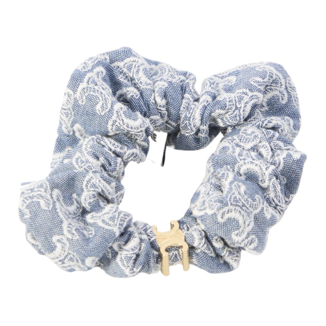 

CELINE Хлопок, полиэстер резинка для волос women's blue