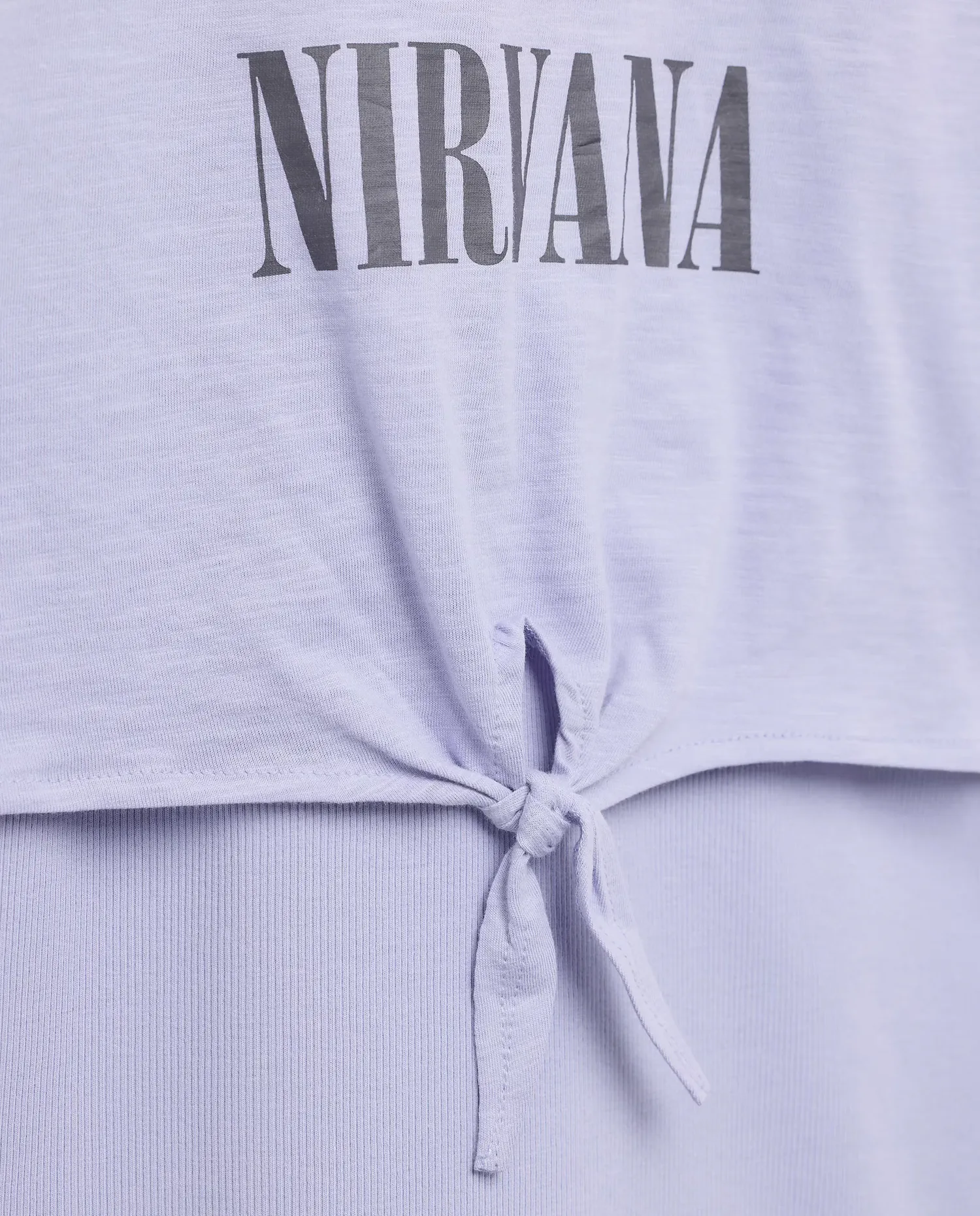 Платье для девочки с принтом Nirvana и тай-дай Kids El Corte Inglés, розовый — фото 2
