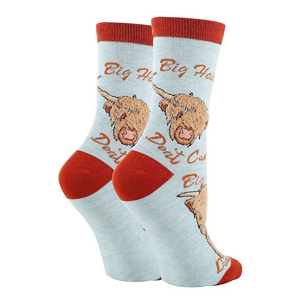 

Женские носки Crew Socks Hair Don't Care Oooh Yeah Socks