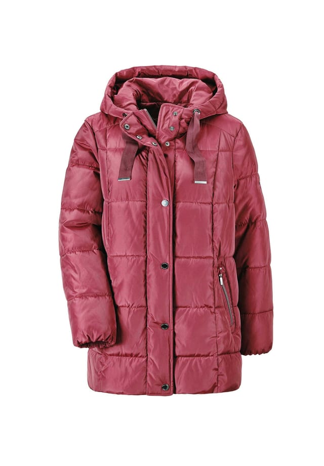 

Короткий размер: длинная стеганая куртка Goldner, фиолетовый