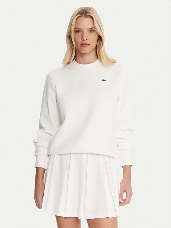 Свитшот Lacoste SF5245 relaxed fit, экрю