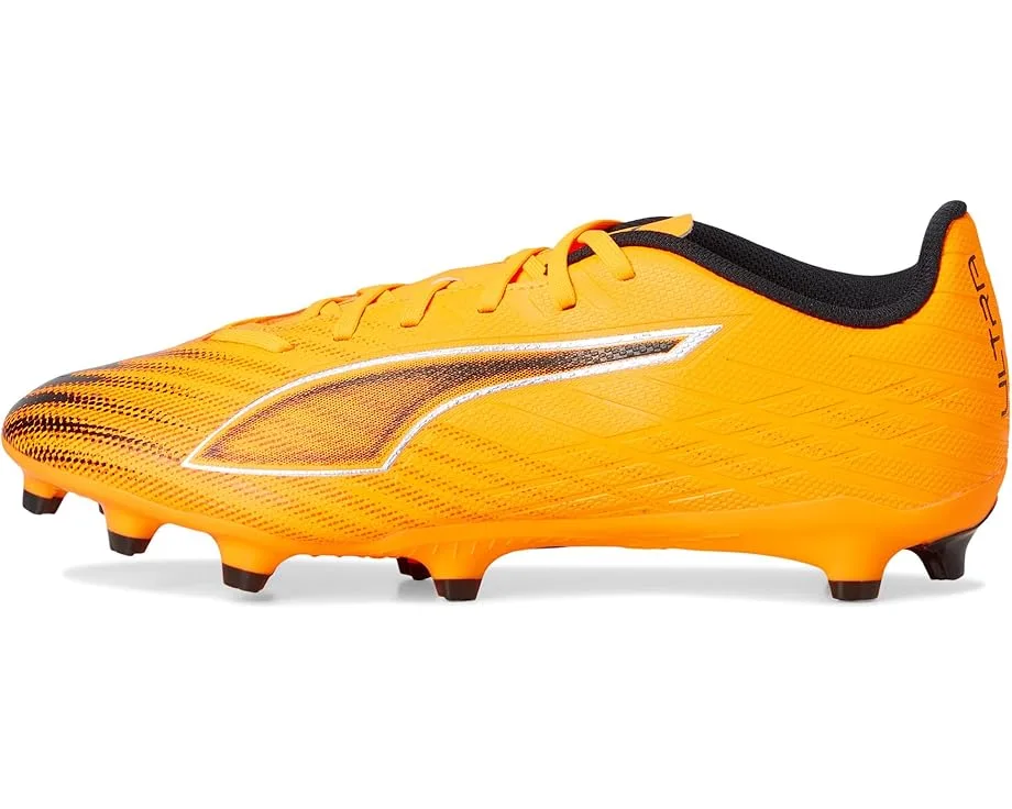 Кроссовки PUMA Ultra 6 Play Firm, Artificial Ground Soccer Cleats, Heat Fire/Black/Glowing Red — фото 4