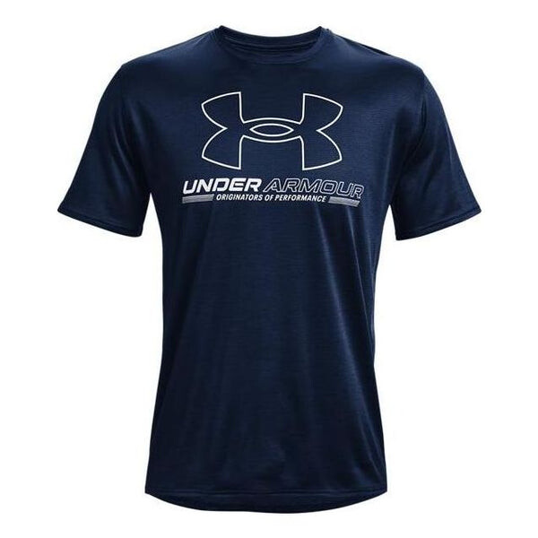 

Футболка training vent logo t-shirt 'navy' Under Armour, синий