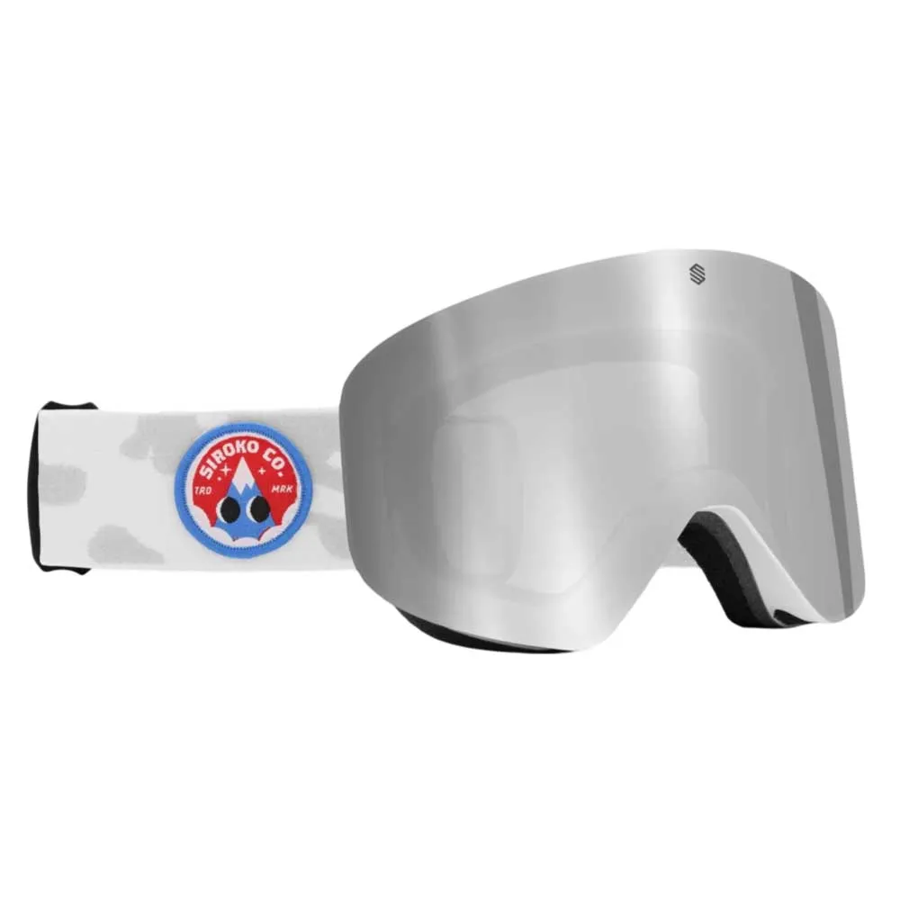 

Горнолыжные очки Siroko GX Whitehorse junior, белый