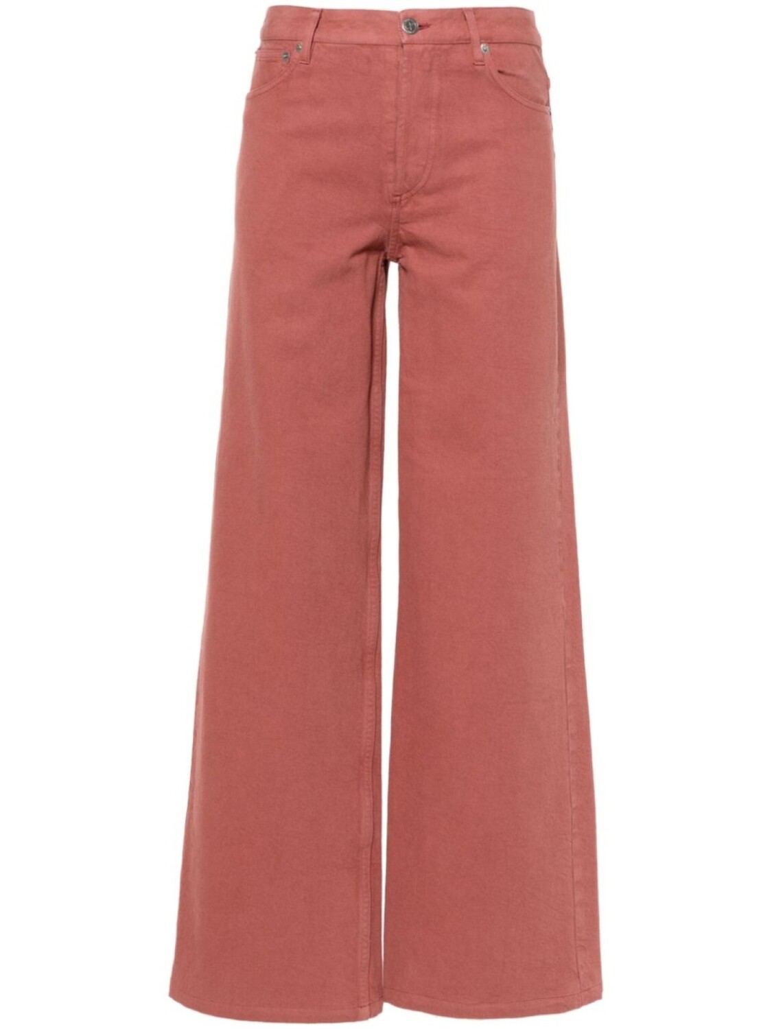 

A.P.C. джинсы Elisabeth с широкими штанинами, розовый