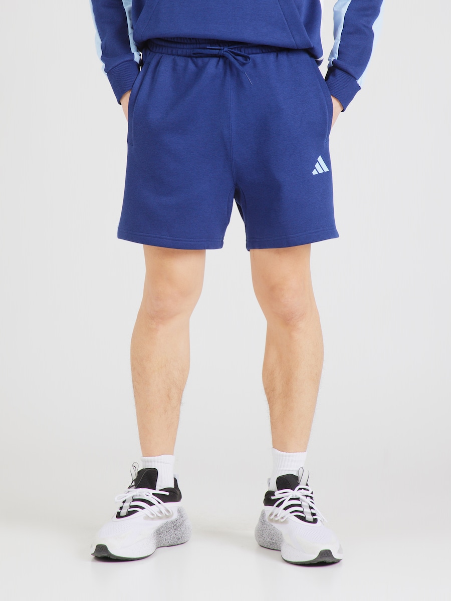 Обычные спортивные штаны ADIDAS SPORTSWEAR ESS, темно-синий/светло-синий — фото 2
