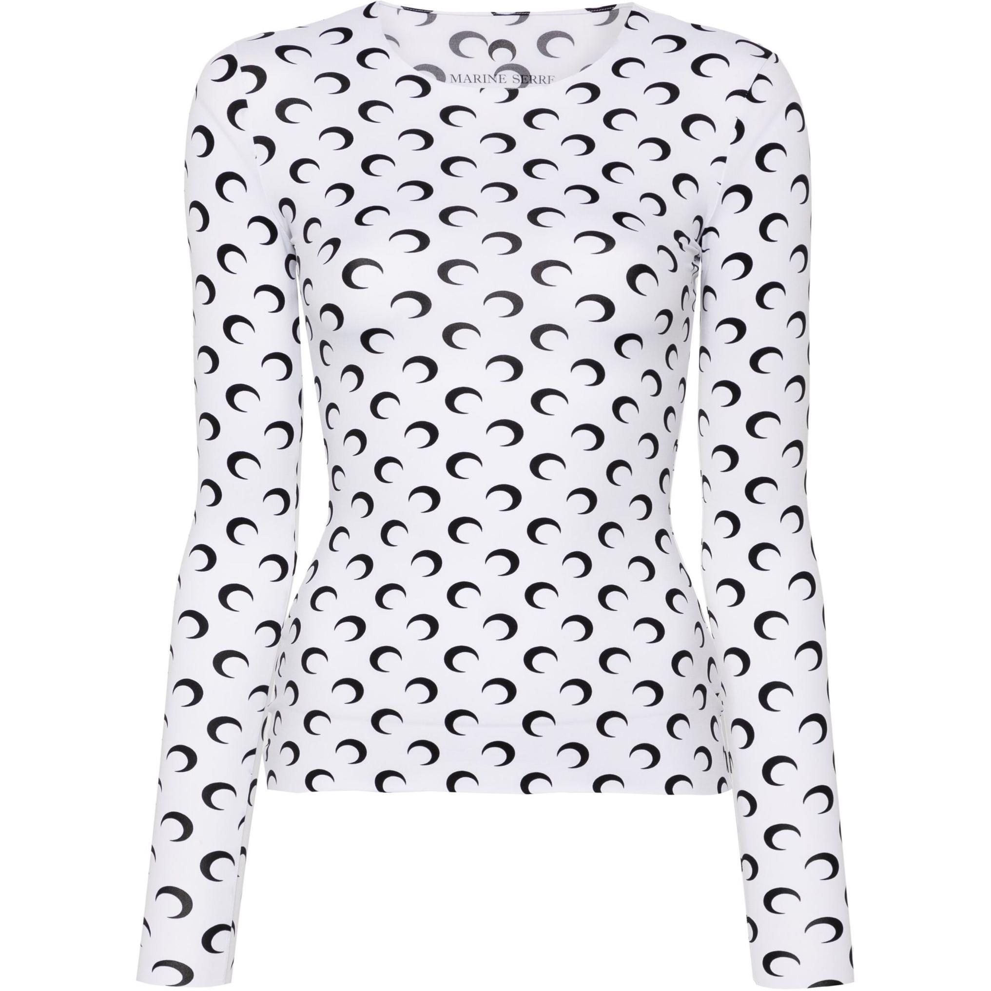 

Топ с квадратным вырезом Moon Marine Serre, белый