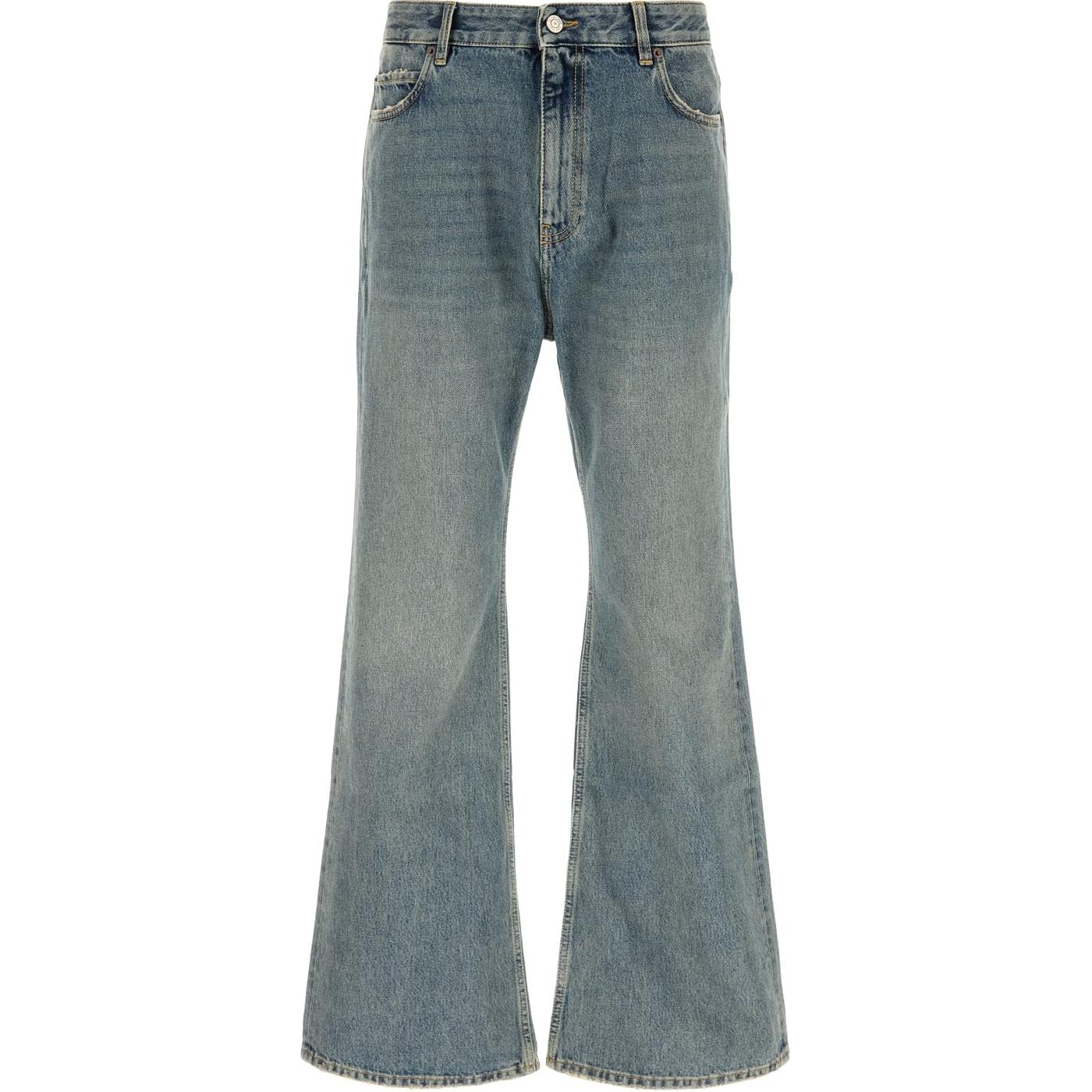 

Брюки-клеш Balenciaga, светло-голубые