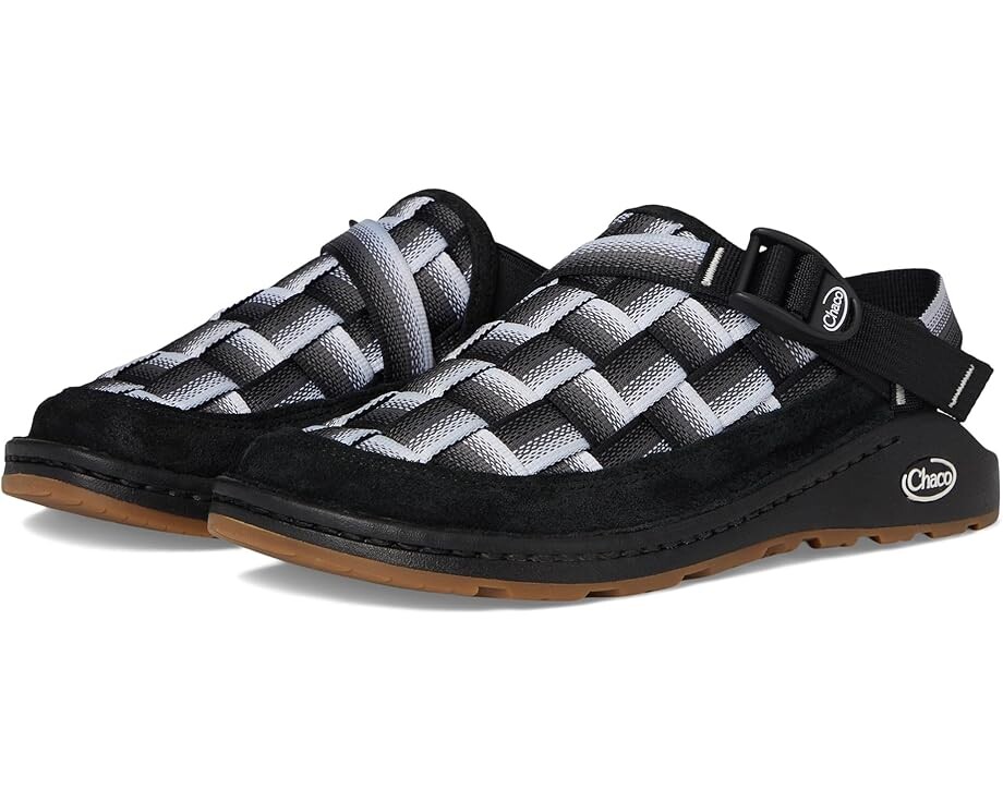 

Сабо Chaco Canyon Woven Clog, цвет Fade Black & White