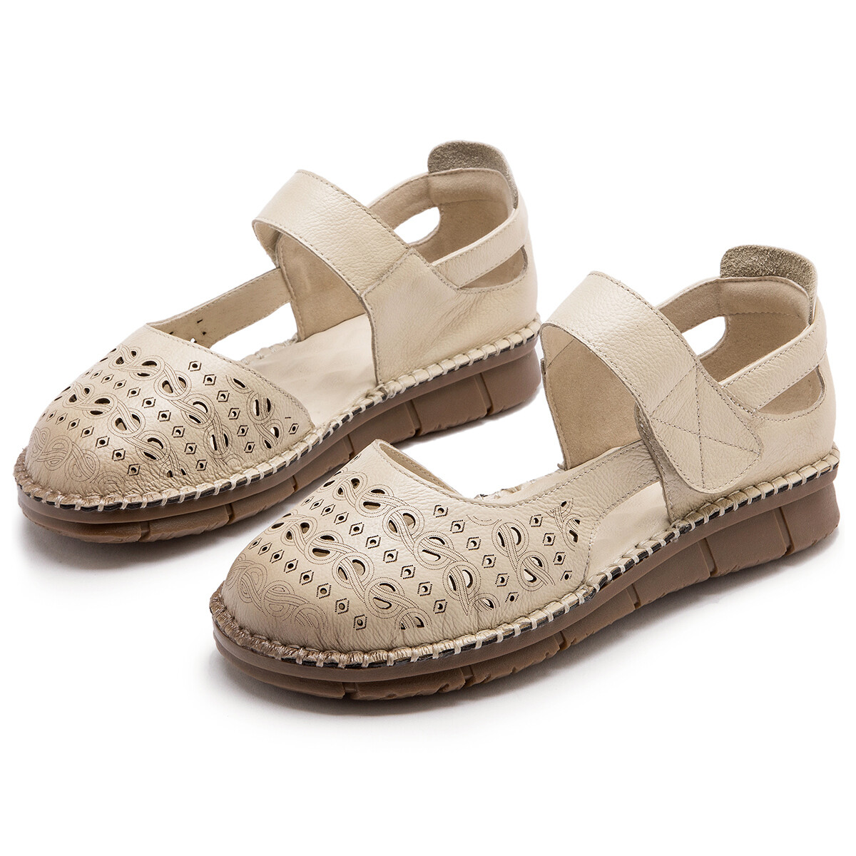 Туфли женские повседневные Women's Casual Shoes Women's Conley Bird, бежевый — фото 2