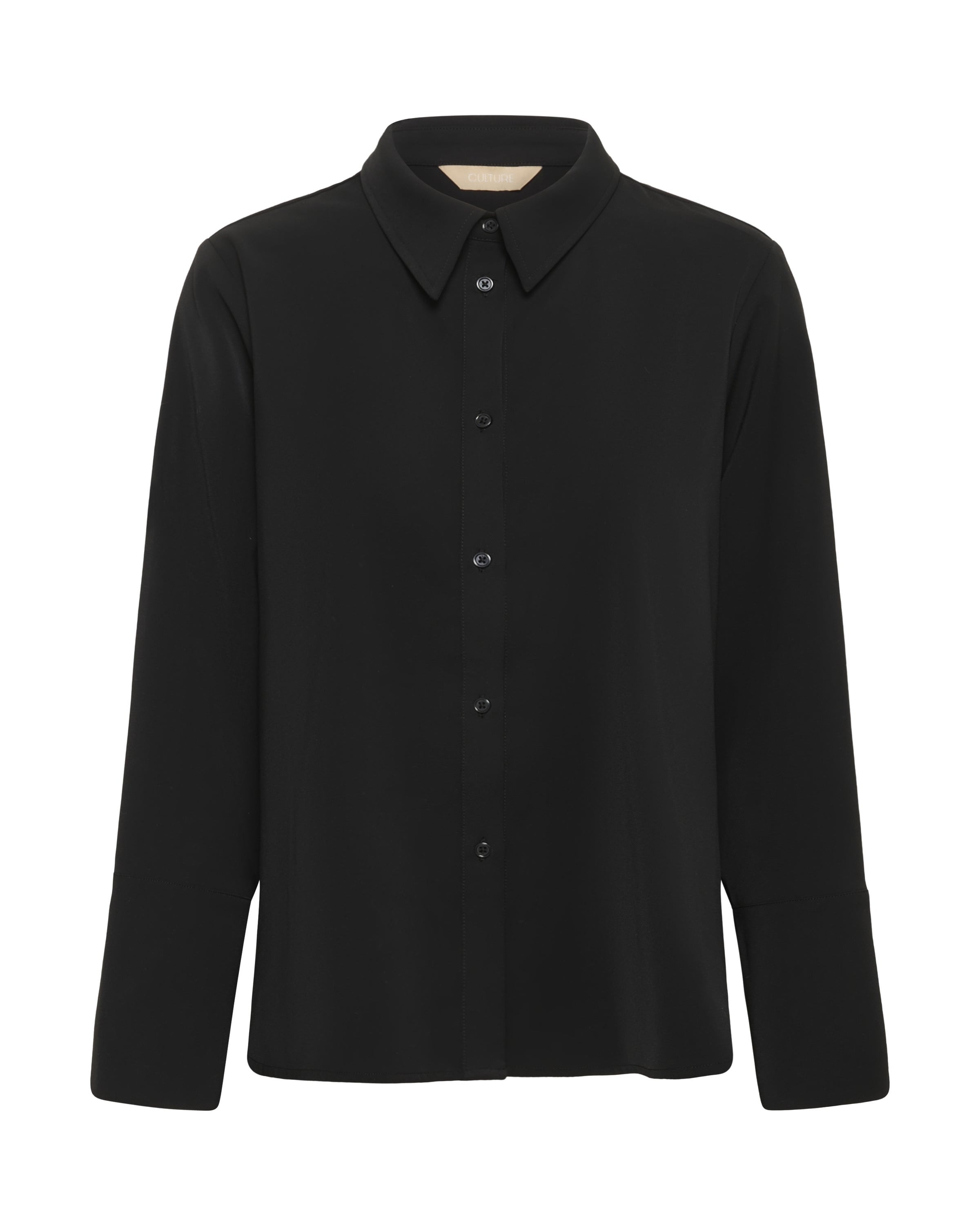 

CULTURE Рубашка 'CUSlinky' в черном цвете