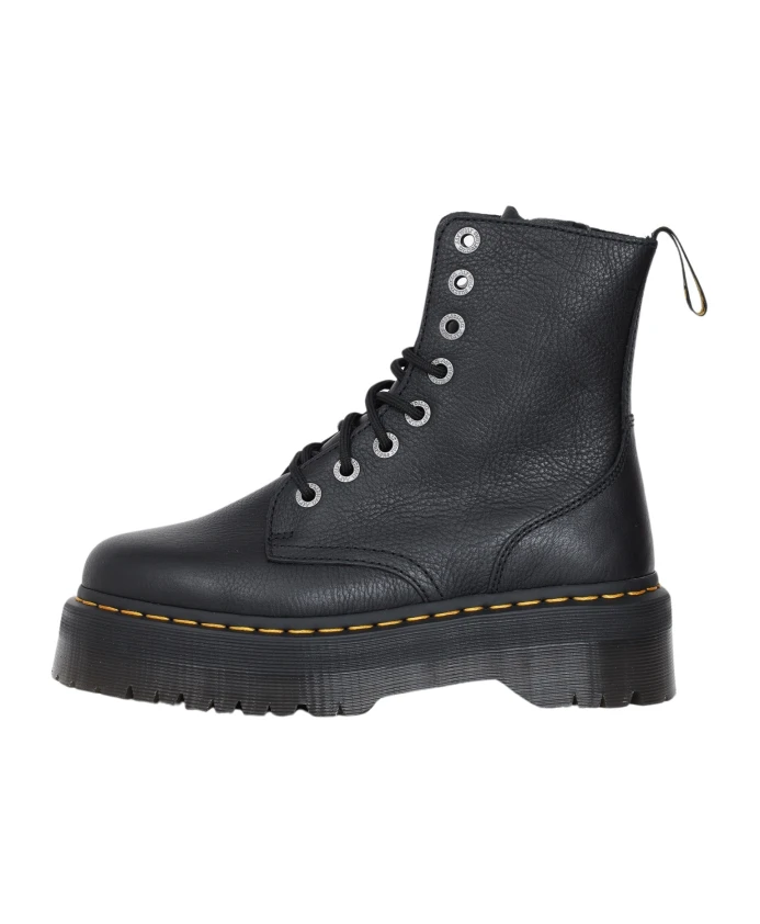 

Ботинки на платформе jadon iii женские повседневные, высокого профиля Dr. Martens, черный