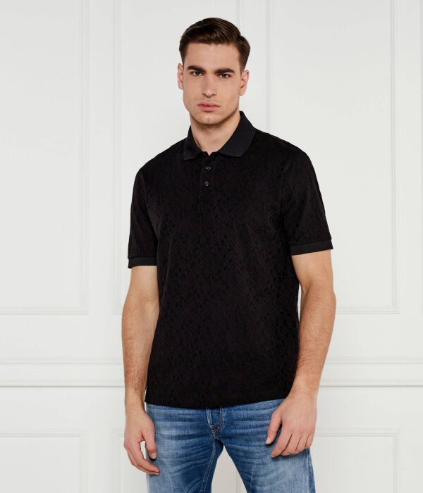 

Рубашка поло Regular fit Armani Exchange, черный