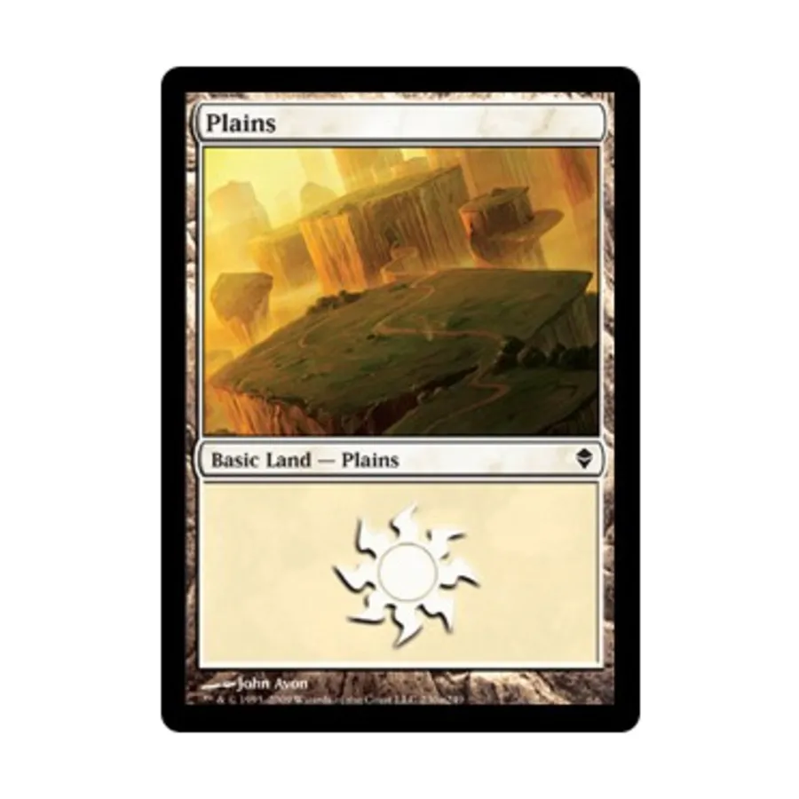 

CCG Равнины # 230 (С), MTG - Zendikar