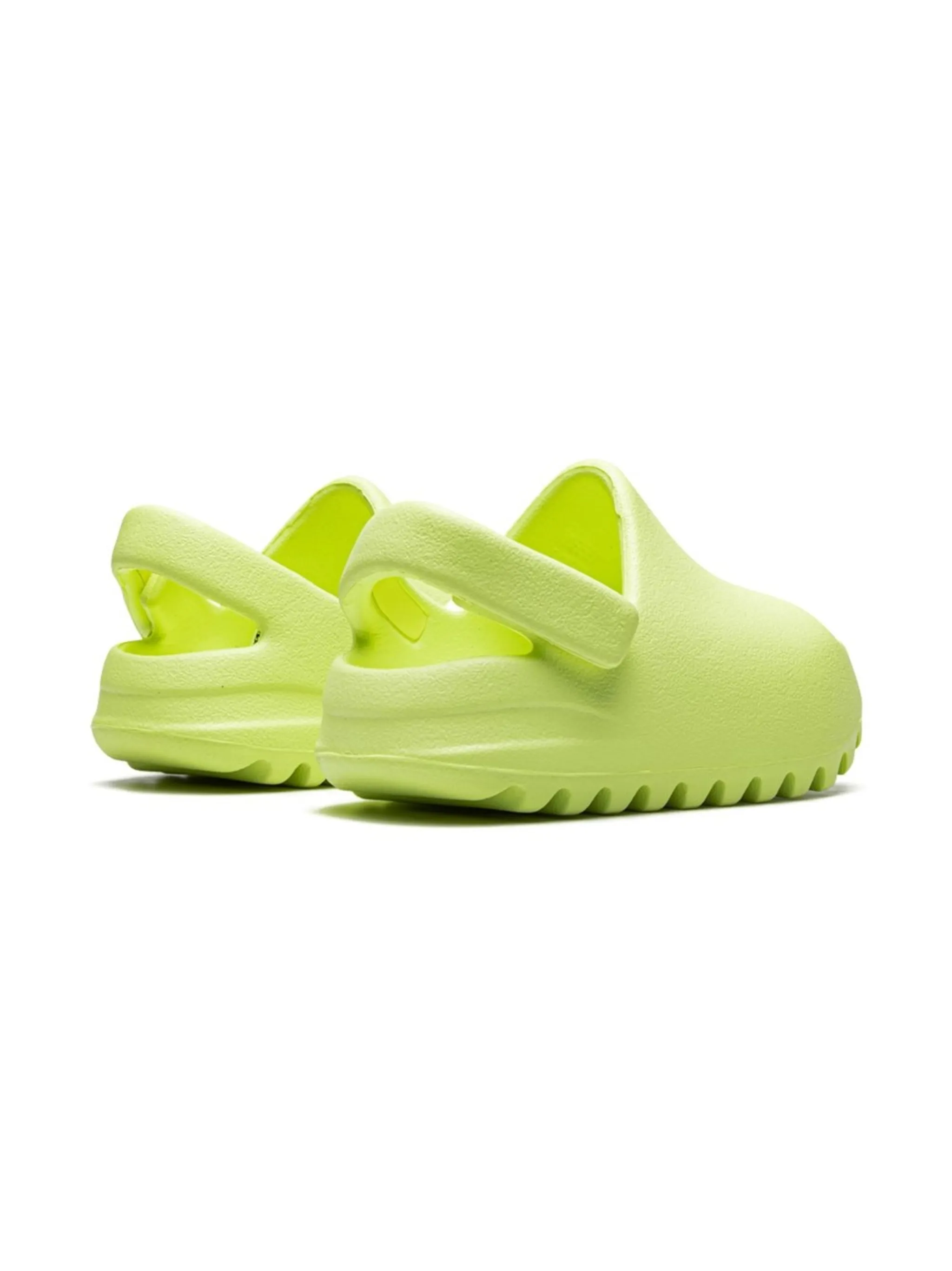 Сандалии Yeezy Slide Infant Glow Adidas Yeezy Kids, зеленый — фото 3