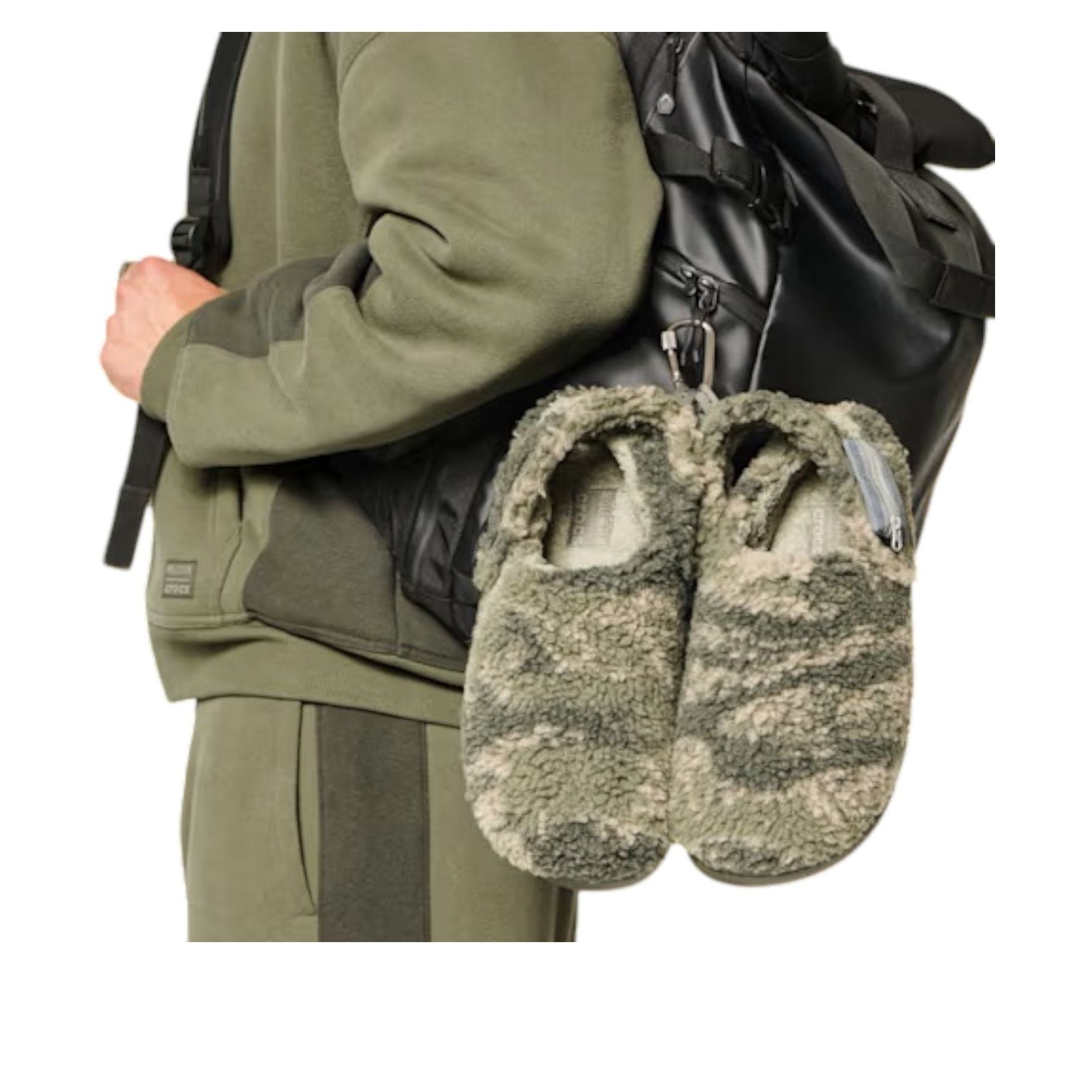 Crocs x Hollister Classic Unfurgettable Clog 'Dusty Olive' — фото 4