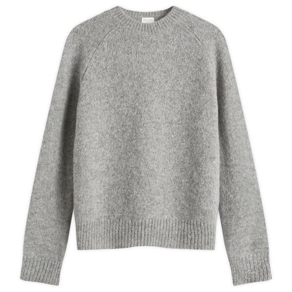 

Джемпер с круглым вырезом Melbourne Marl Dries Van Noten, серый