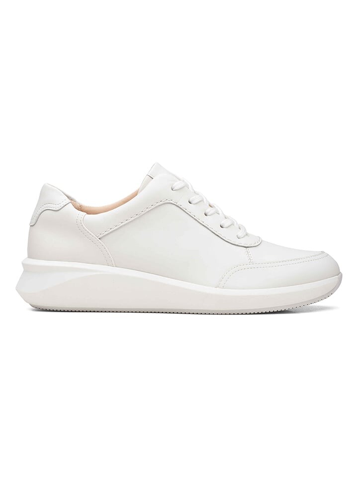 

Кроссовки на шнуровке Clarks, белый