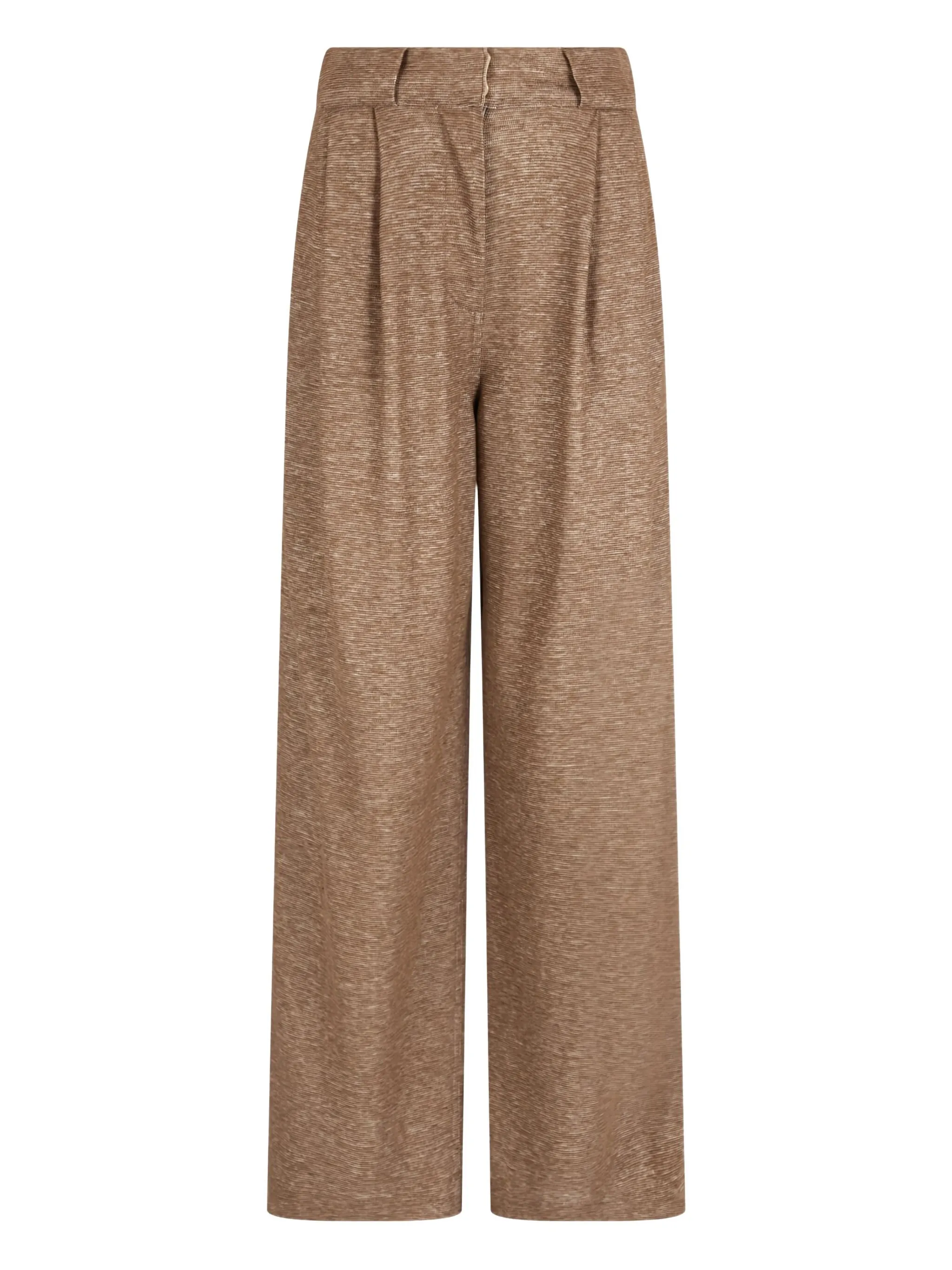 

Широкие брюки со складками Giorgio Armani, коричневый